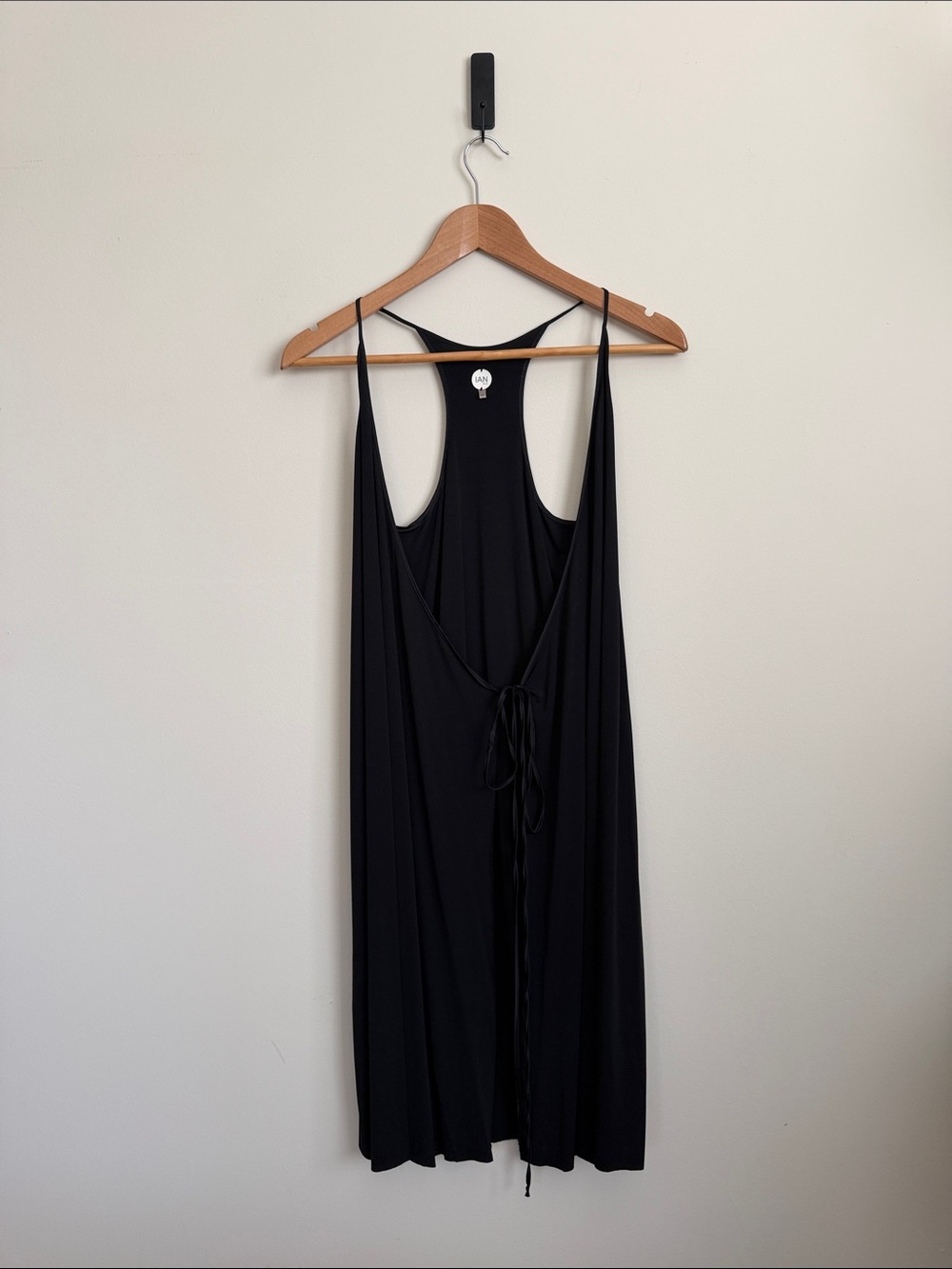 Black Women's Swim Cover-Up Dress